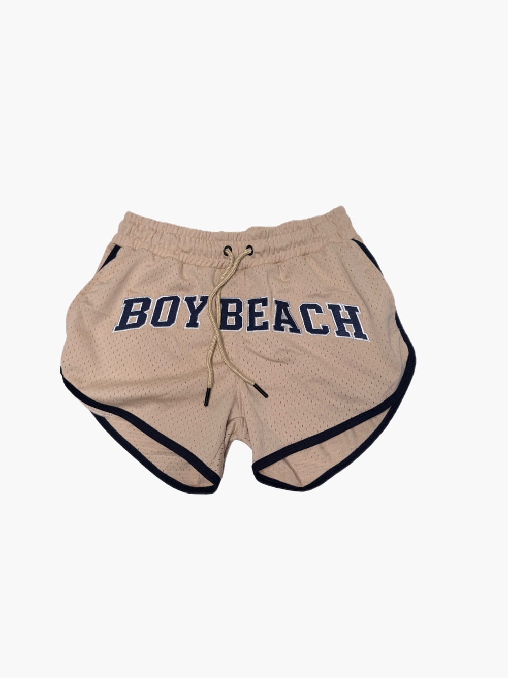 Super Mesh Athletic shorts with Embroidered Varsity Lettering