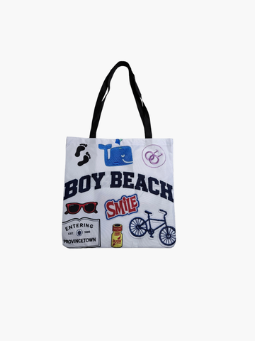 Boy Beach Tote