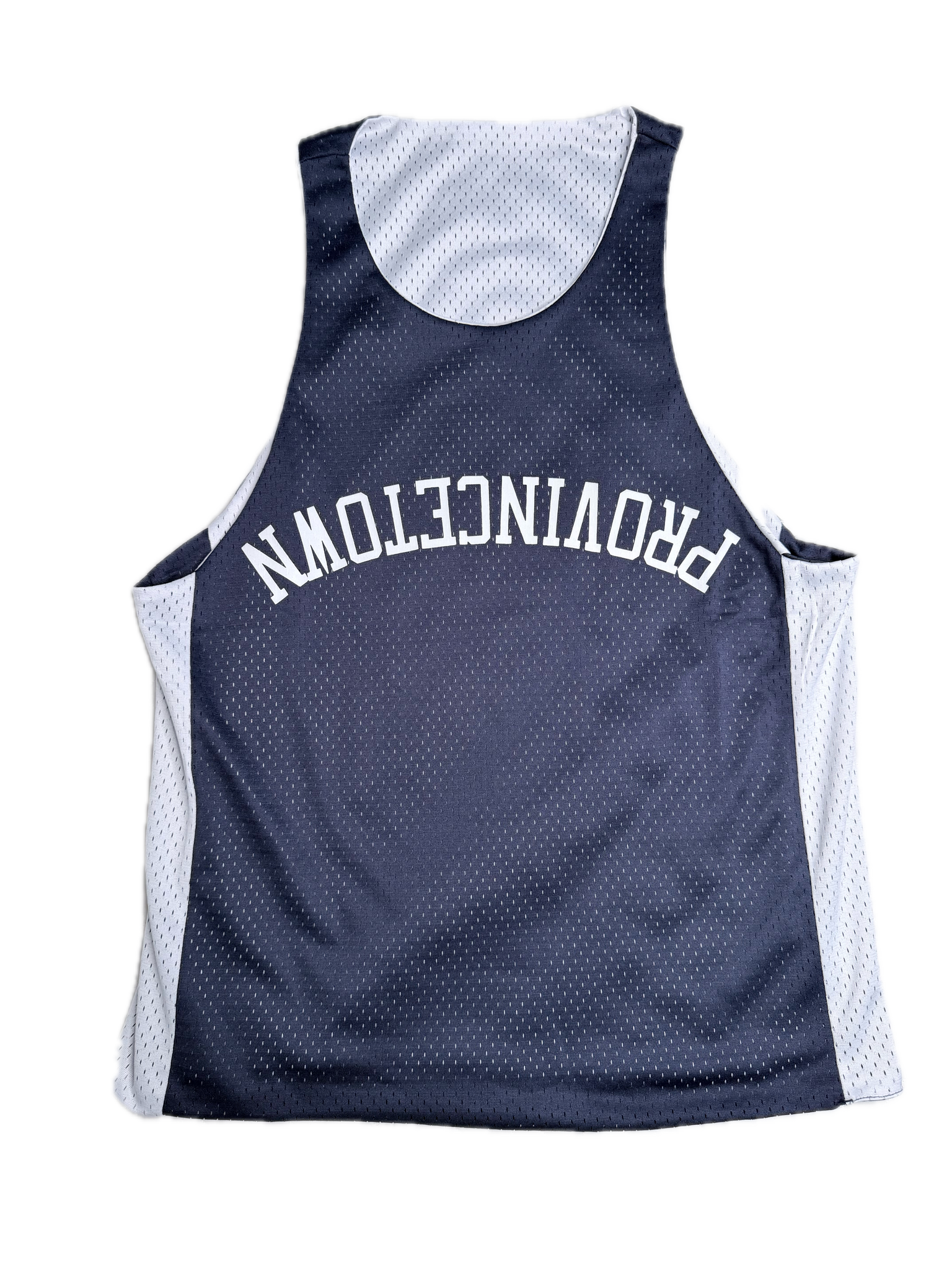 Retro Syle Athletic Pinnie in Reversible Performance Mesh